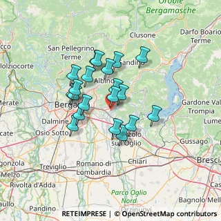 Mappa Via Don Bonetti, 24060 Gorlago BG, Italia (10.584)