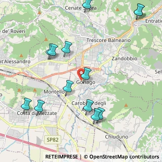 Mappa Via Don Bonetti, 24060 Gorlago BG, Italia (2.48154)