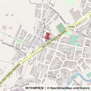 Mappa Via don P. Rudelli, 1, 24060 Gorlago, Bergamo (Lombardia)
