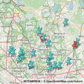 Mappa Via Sempione, 20833 Giussano MB, Italia (10.5105)