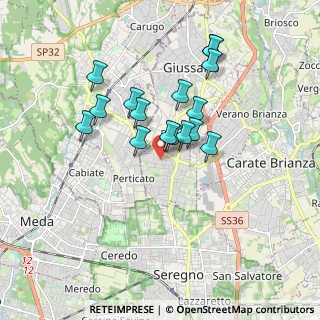 Mappa Via Sempione, 20833 Giussano MB, Italia (1.46563)