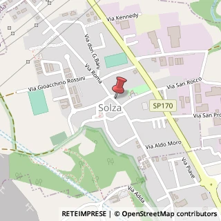 Mappa Via Roma, 36, 24030 Solza, Bergamo (Lombardia)