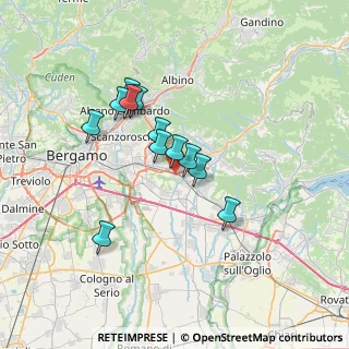 Mappa Via Fabio Filzi, 24060 Montello BG, Italia (5.51833)
