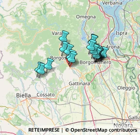 Mappa Via Ducale, 13037 Serravalle Sesia VC, Italia (9.963)