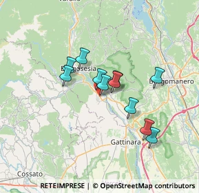 Mappa Via Ducale, 13037 Serravalle Sesia VC, Italia (5.19818)