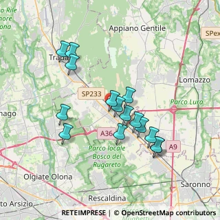 Mappa Mozzate, 22076 Mozzate CO, Italia (3.30267)