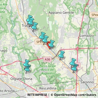 Mappa Mozzate, 22076 Mozzate CO, Italia (3.93273)