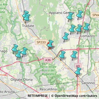 Mappa Mozzate, 22076 Mozzate CO, Italia (5.05333)