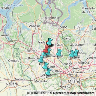 Mappa Mozzate, 22076 Mozzate CO, Italia (9.42615)