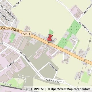 Mappa Via Castellana, 1, 31038 Paese, Treviso (Veneto)