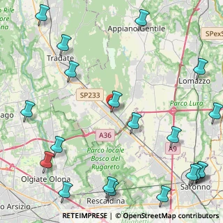 Mappa Via Emanuele Filiberto Duca D'Aosta, 22076 Mozzate CO, Italia (6.5145)