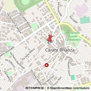 Mappa Via Lungomare, 94, 20841 Carate Brianza, Monza e Brianza (Lombardia)