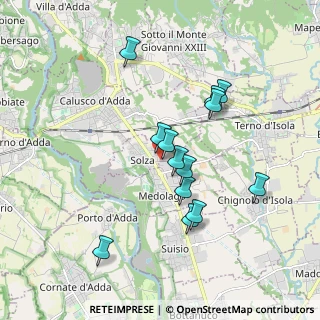 Mappa Via S. Protasio, 24030 Solza BG, Italia (1.64308)