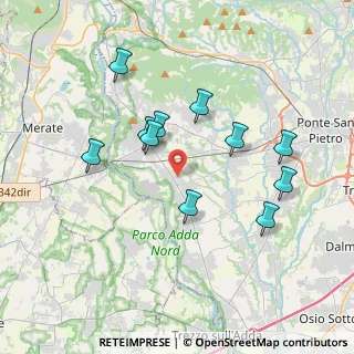 Mappa Via S. Protasio, 24030 Solza BG, Italia (3.48364)