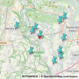 Mappa Via S. Protasio, 24030 Solza BG, Italia (4.41364)