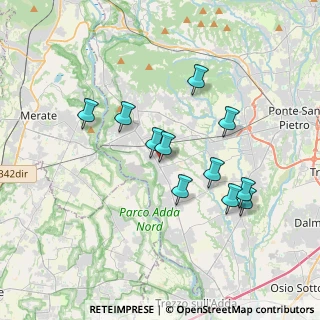 Mappa Via S. Protasio, 24030 Solza BG, Italia (3.23545)