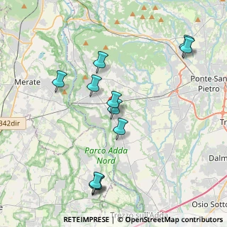Mappa Via S. Protasio, 24030 Solza BG, Italia (4.09364)