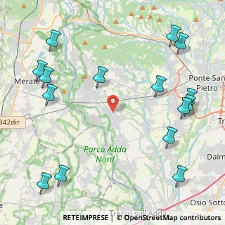 Mappa Via S. Protasio, 24030 Solza BG, Italia (5.75067)