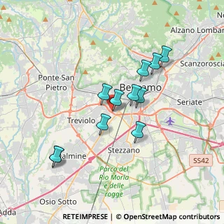 Mappa Via Campi Spini, 24048 Bergamo BG, Italia (3.10364)