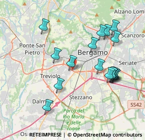 Mappa Via Campi Spini, 24048 Bergamo BG, Italia (3.92118)