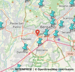 Mappa Via Campi Spini, 24048 Bergamo BG, Italia (6.255)