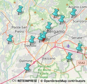 Mappa Via Campi Spini, 24048 Bergamo BG, Italia (4.3275)