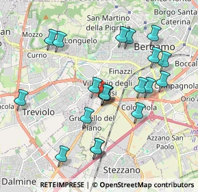 Mappa Via Campi Spini, 24048 Bergamo BG, Italia (1.9265)