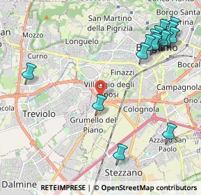 Mappa Via Campi Spini, 24048 Bergamo BG, Italia (2.6875)