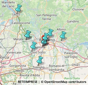 Mappa Via Campi Spini, 24048 Bergamo BG, Italia (9.67909)