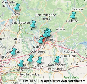Mappa Via Campi Spini, 24048 Bergamo BG, Italia (15.38)