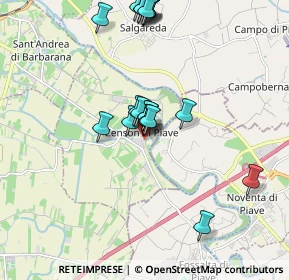Mappa Via Badini, 31050 Zenson di Piave TV, Italia (1.748)