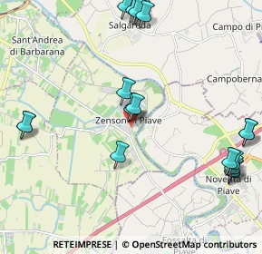 Mappa Via Badini, 31050 Zenson di Piave TV, Italia (2.5115)