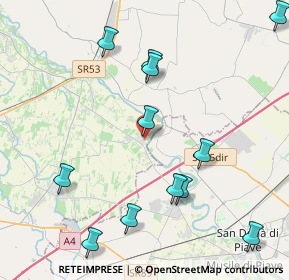 Mappa Via Badini, 31050 Zenson di Piave TV, Italia (4.75333)