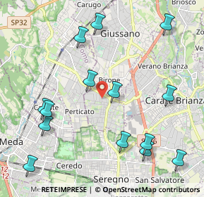 Mappa Via S. Gottardo, 20833 Giussano MB, Italia (2.47)