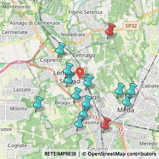 Mappa Via Torquato Tasso, 20823 Lentate sul Seveso MB, Italia (2.05786)
