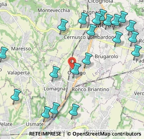 Mappa Tessitura, 23875 Osnago LC, Italia (2.6055)