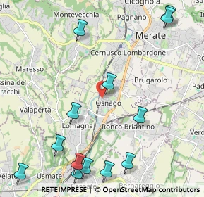 Mappa Tessitura, 23875 Osnago LC, Italia (2.79462)