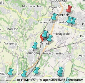 Mappa Tessitura, 23875 Osnago LC, Italia (2.59214)