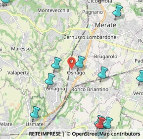 Mappa Tessitura, 23875 Osnago LC, Italia (3.05385)