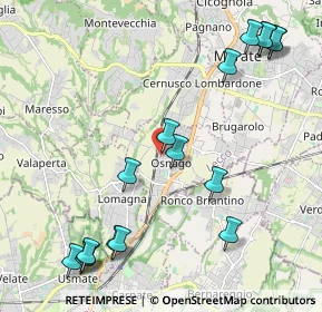 Mappa Tessitura, 23875 Osnago LC, Italia (2.62647)