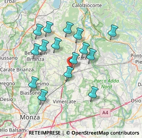 Mappa Tessitura, 23875 Osnago LC, Italia (6.788)