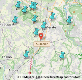 Mappa Tessitura, 23875 Osnago LC, Italia (4.68583)