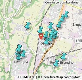 Mappa Tessitura, 23875 Osnago LC, Italia (0.9355)