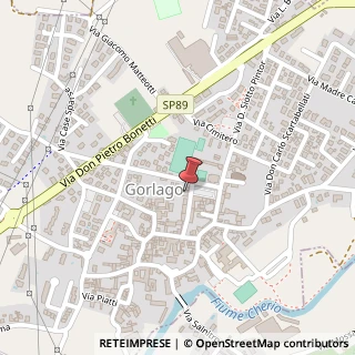 Mappa Piazza Gregis, 10/A, 24060 Gorlago, Bergamo (Lombardia)