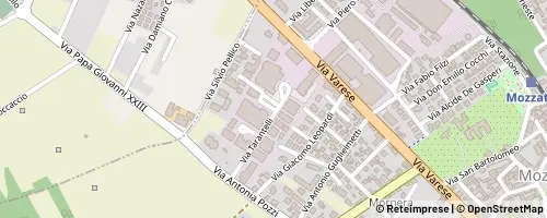 Mappa Mozzate