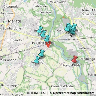 Mappa Via Fornace, 23877 Paderno D'adda LC, Italia (1.79231)