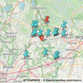 Mappa Via Fornace, 23877 Paderno D'adda LC, Italia (6.45688)