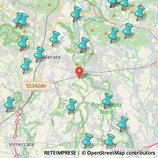 Mappa Via Fornace, 23877 Paderno D'adda LC, Italia (6.7195)
