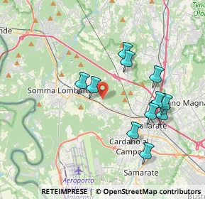 Mappa Via D. Chiesa, 21011 Casorate Sempione VA, Italia (3.56364)