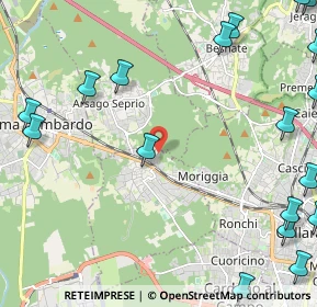 Mappa Via D. Chiesa, 21011 Casorate Sempione VA, Italia (3.47526)